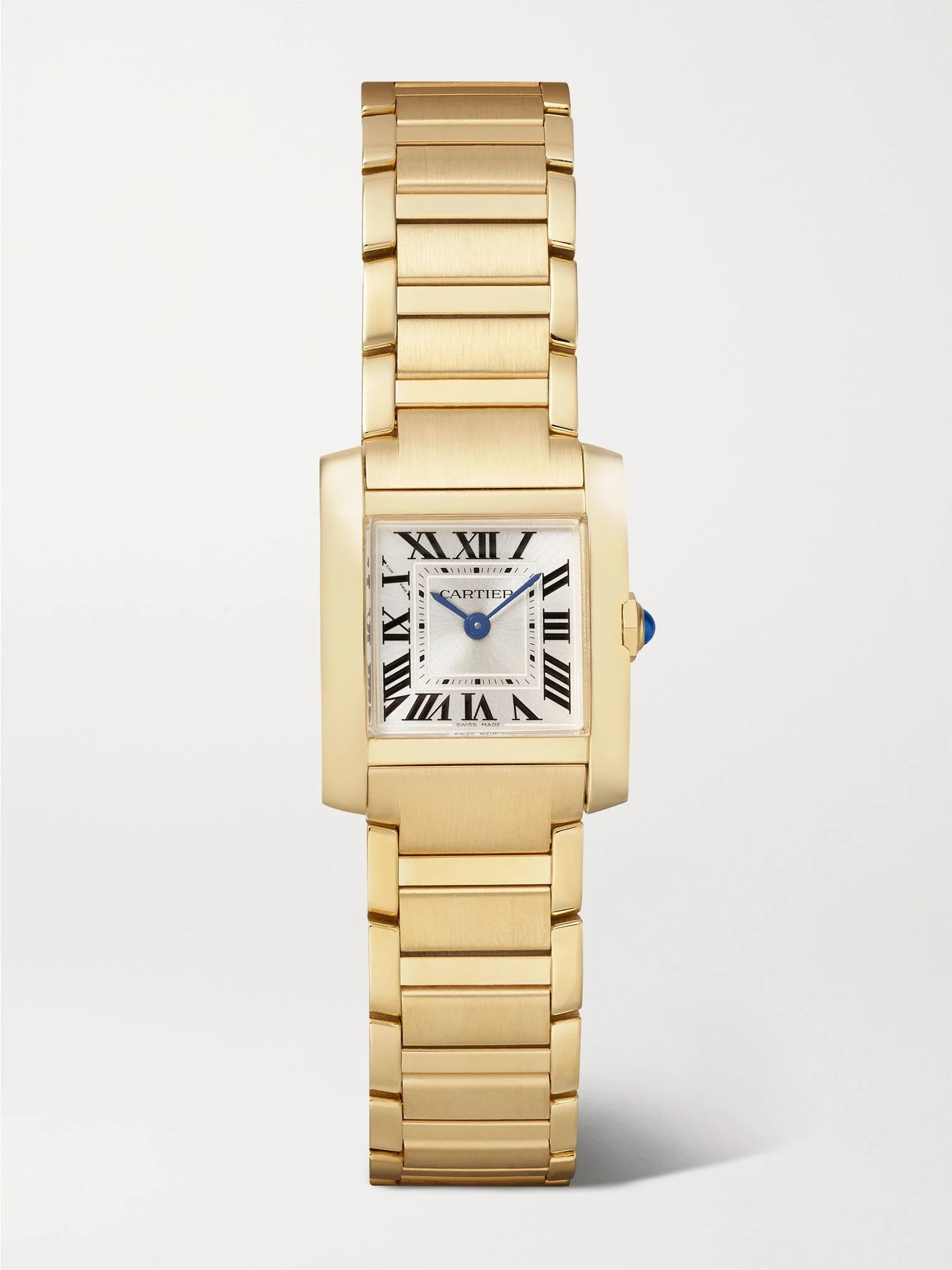 Tank Française small 18-karat gold watch Gold - 1