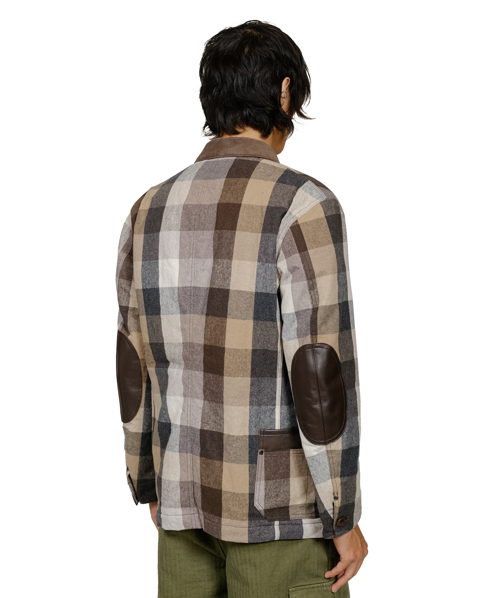 Check Blouson Brown/Black - 3