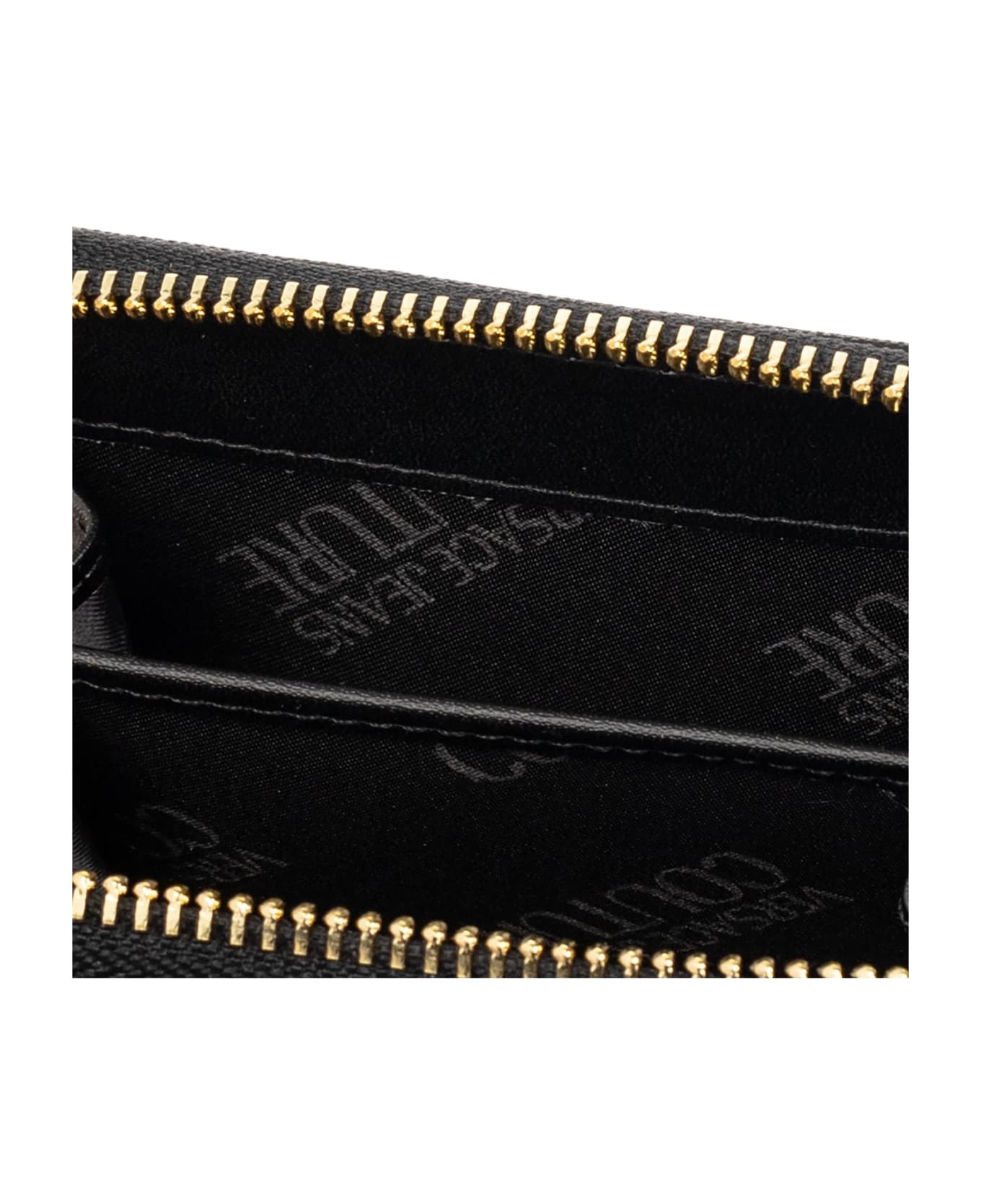 Logo Plaque Around-zip Wallet - 2