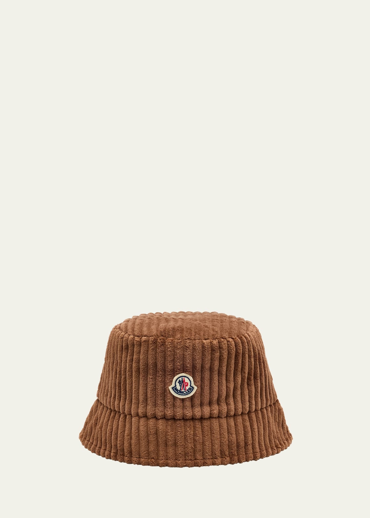 Velvet Logo Patch Bucket Hat - 1