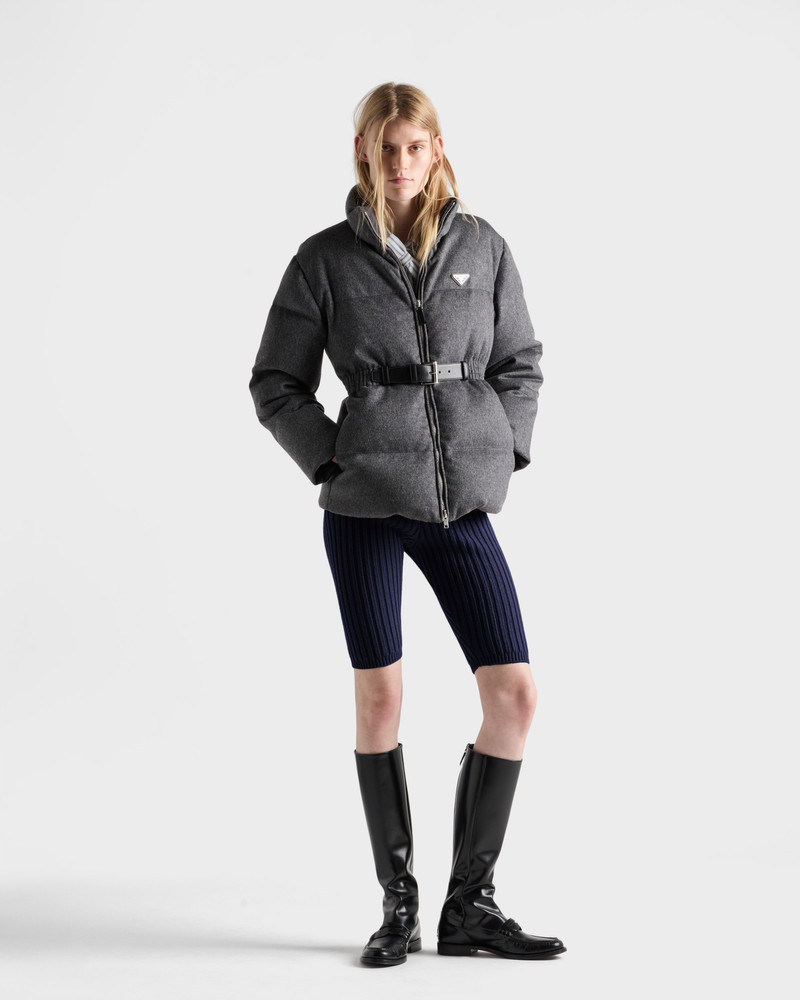 Prada Loden down jacket outlook