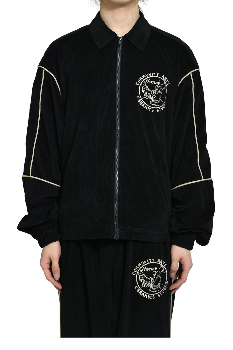 HONOR THE GIFT PIPING TRACK JACKET / BLACK outlook