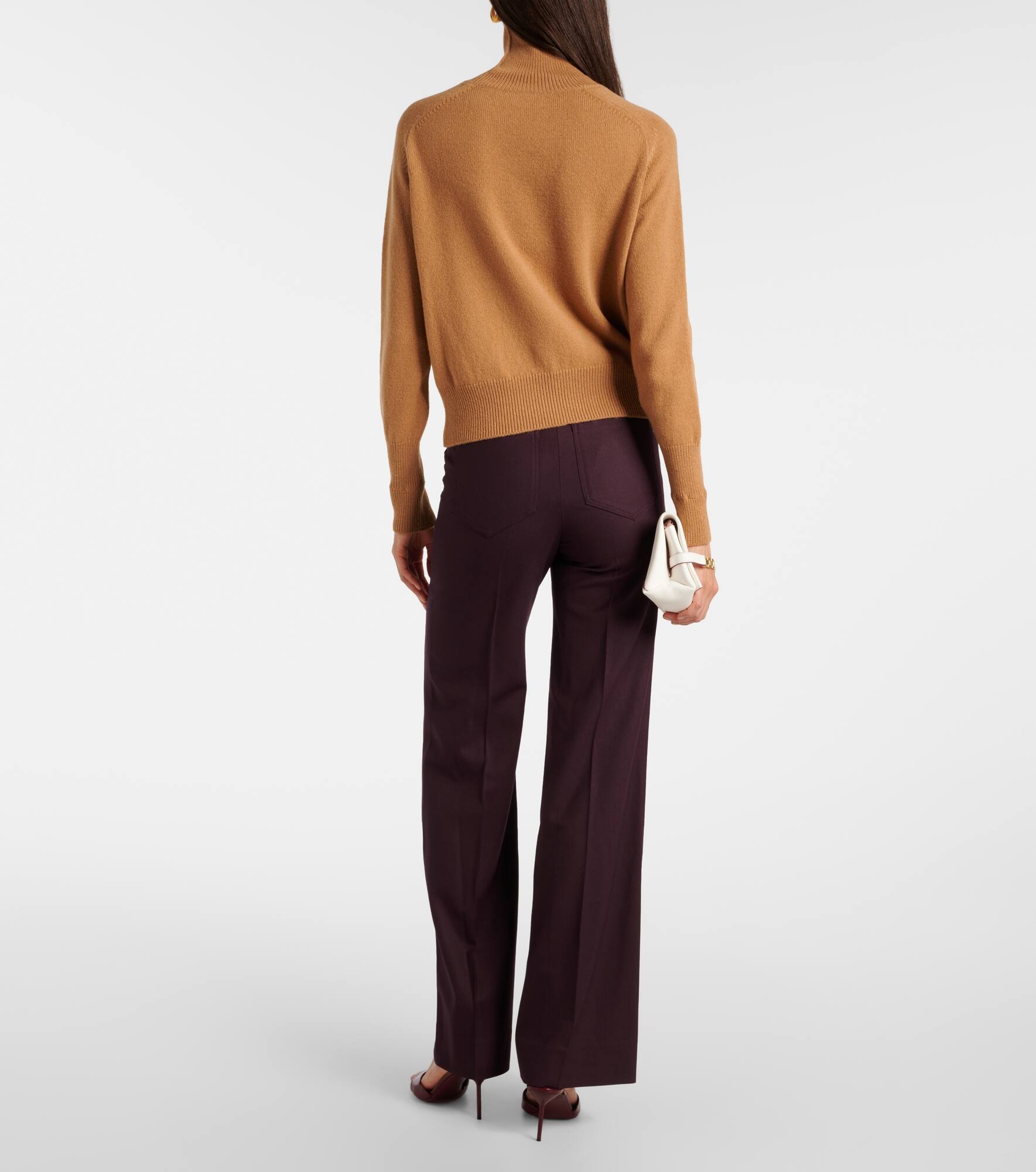 Wool turtleneck sweater - 3