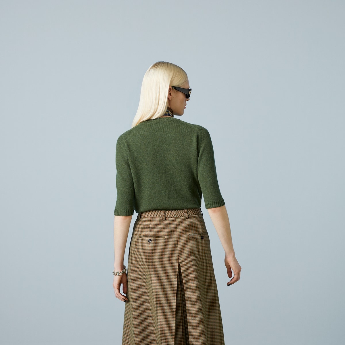 Cashmere top with Horsebit - 6