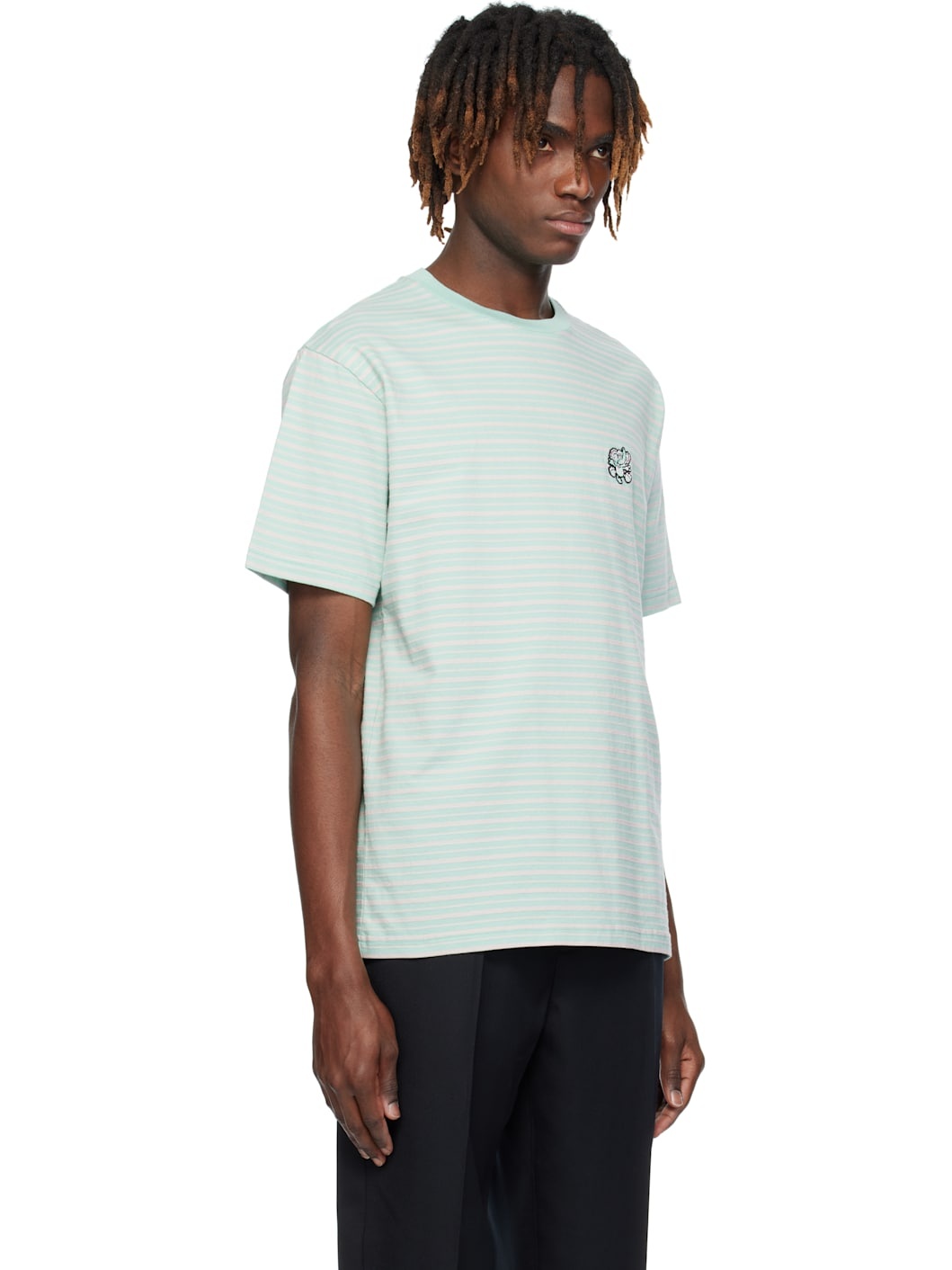 Green  Paris VERDY Edition Embroidered T-shirt - 2