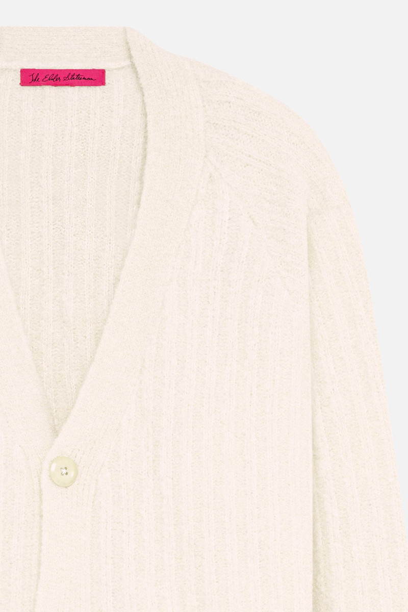 The Elder Statesman COZY RIB RELAXED CARDIGAN outlook