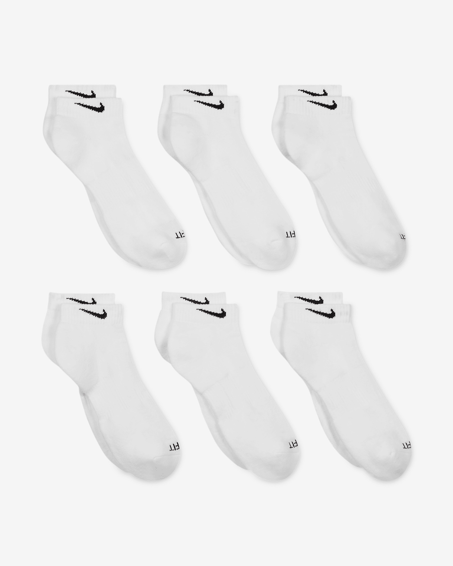 Nike Everyday Plus Cushioned Training Ankle Socks (6 Pairs) - 3