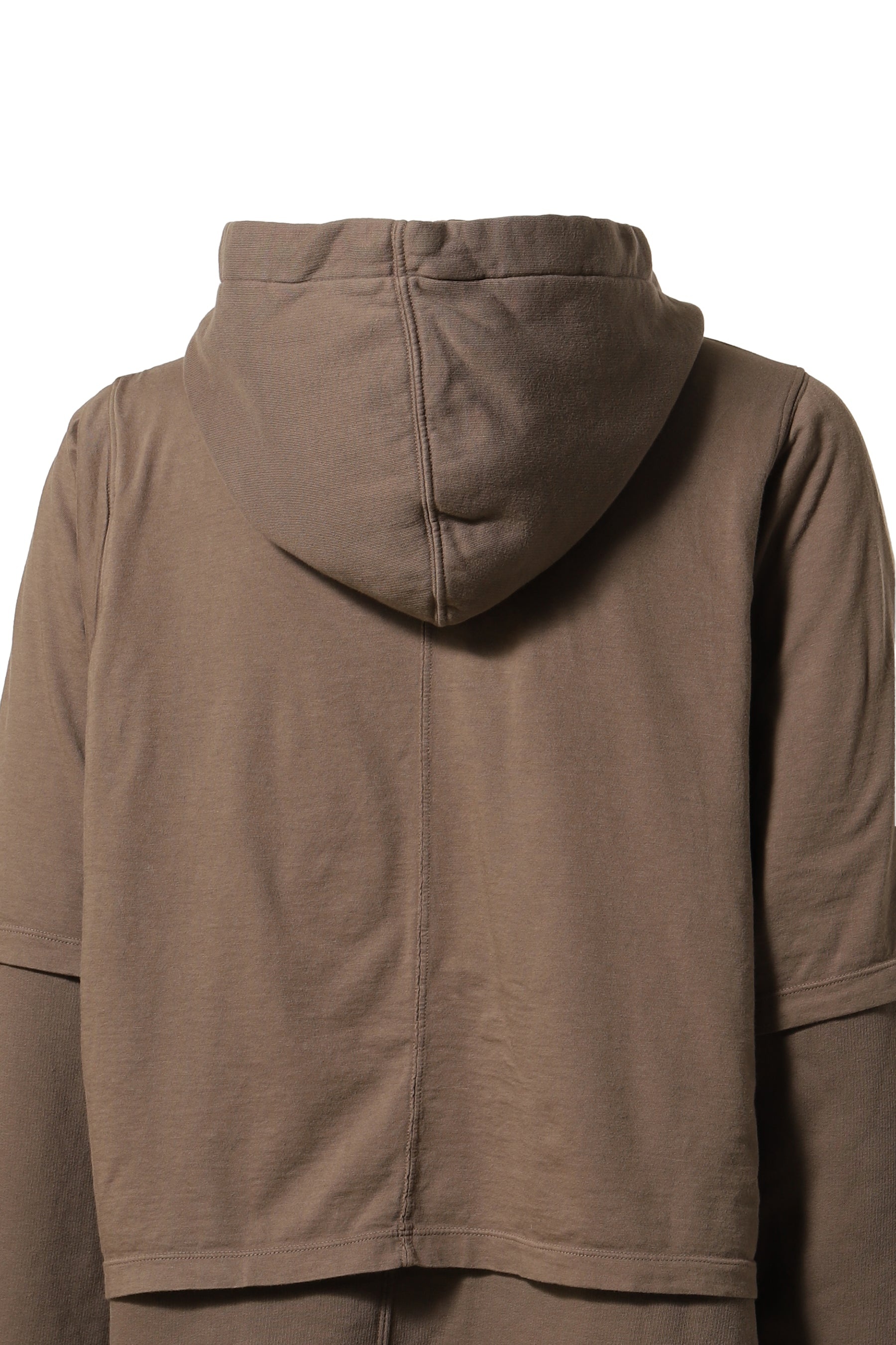 ZIPPED HUSTLER HOODIE / DUST - 5