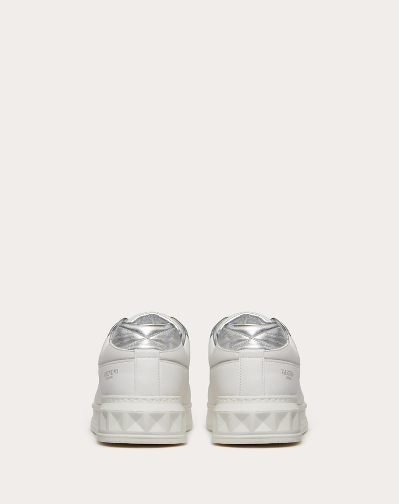ONE STUD LOW-TOP SNEAKER IN NAPPA WITH METALLIC DETAILS 3