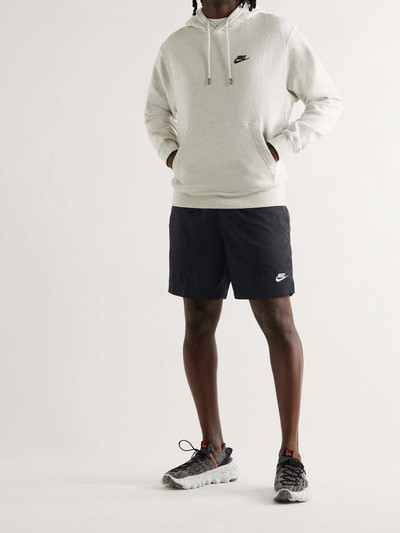 Nike Flow Wide-Leg Logo-Embroidered Shell Drawstring Shorts outlook