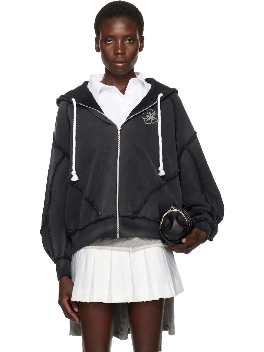 Black Surf Hoodie - 1