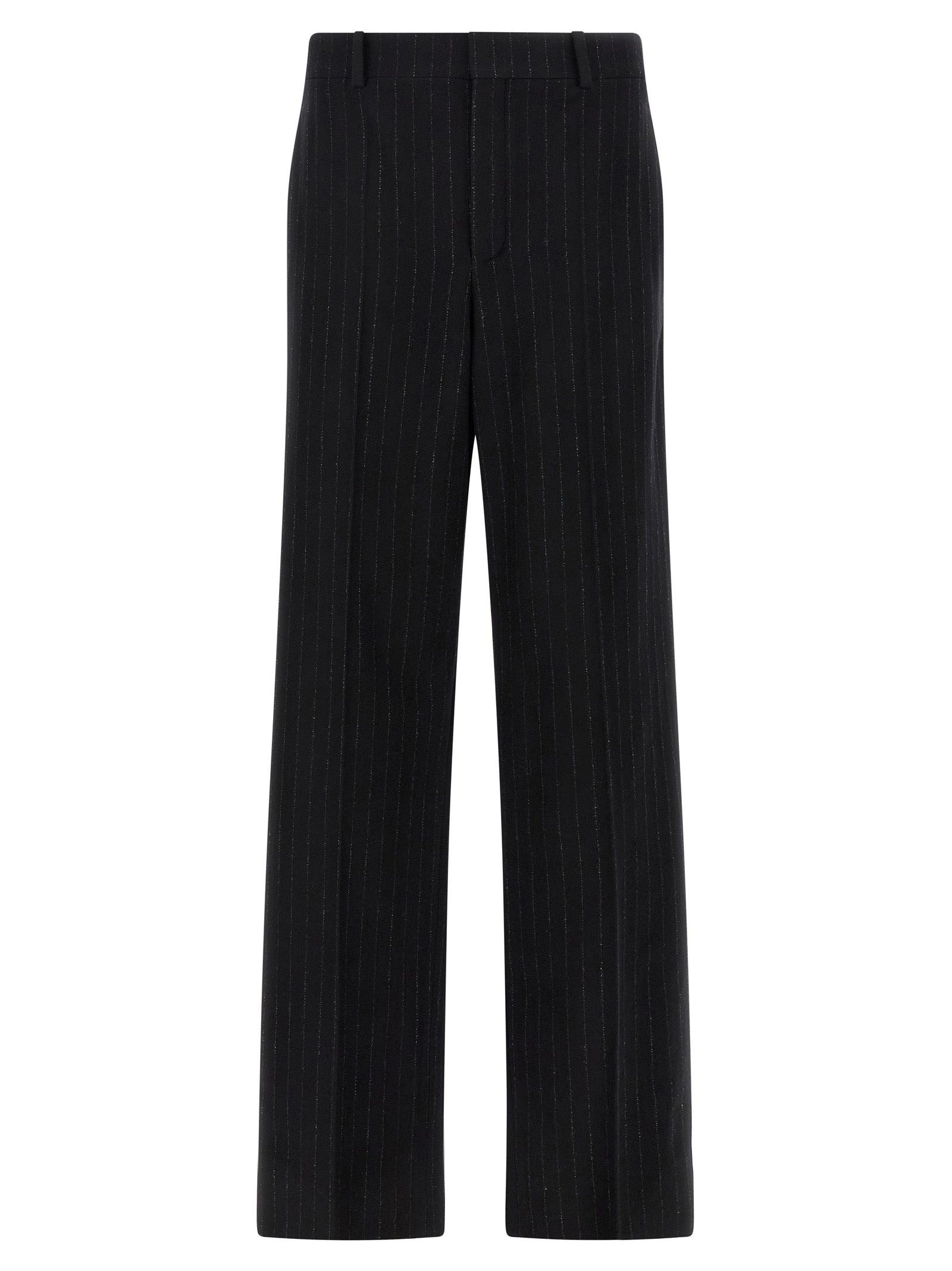 Pinstripe Pants Black - 1