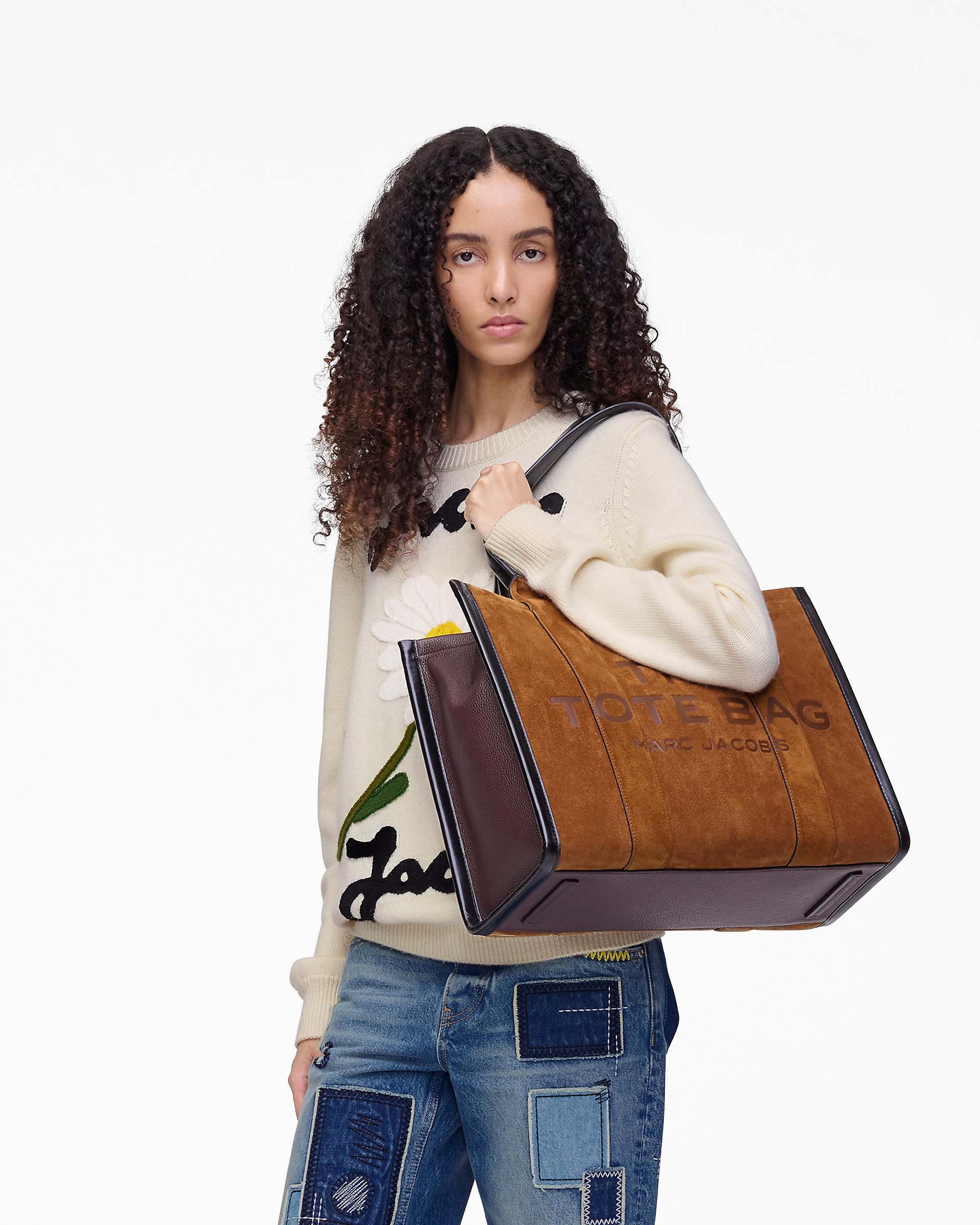 THE SUEDE LARGE TOTE BAG - 2