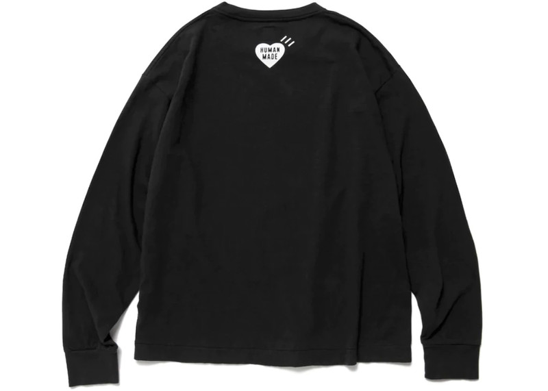 Human Made Human Made Tiger L/S T-Shirt Black outlook