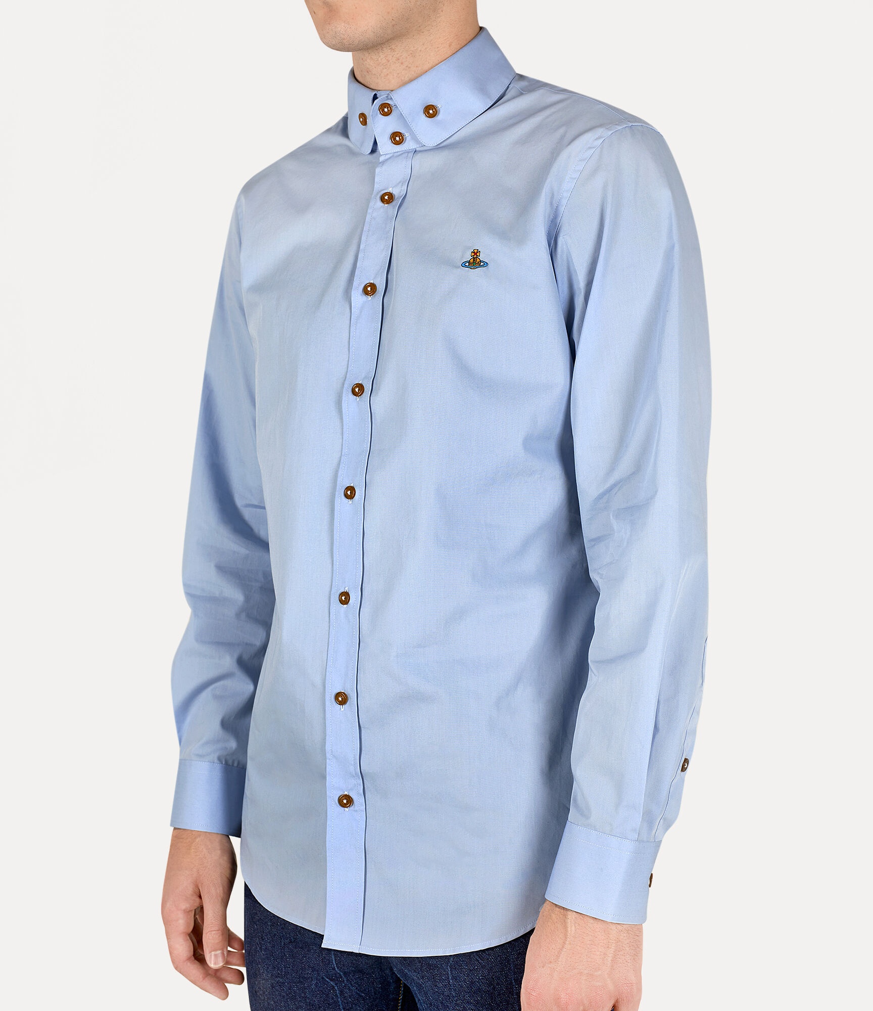 TWO BUTTON KRALL SHIRT - 4