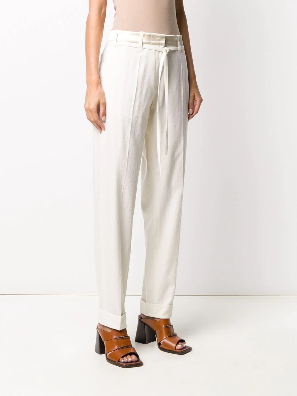 high-waisted trousers - 3