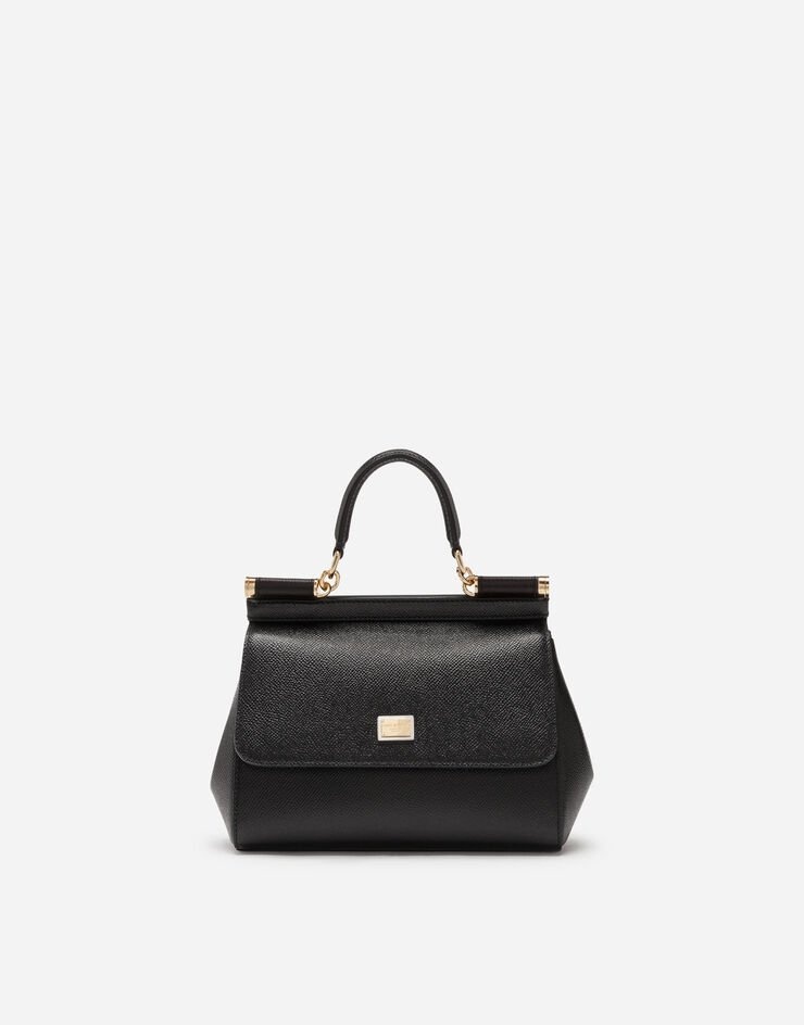 Small dauphine leather Sicily bag - 1