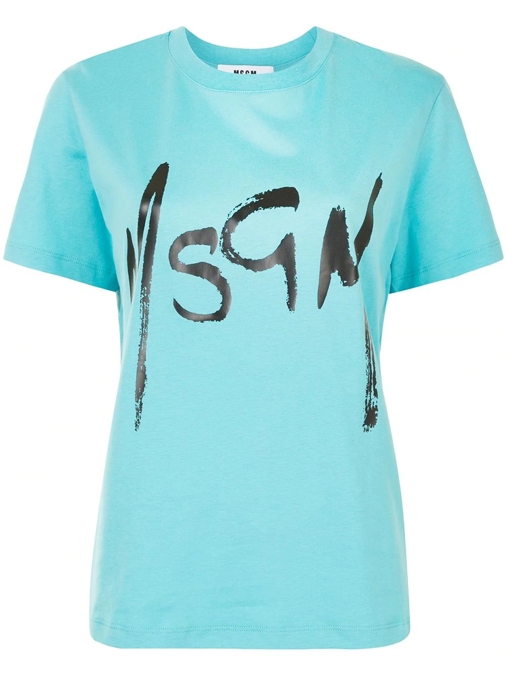 logo print T-shirt - 1