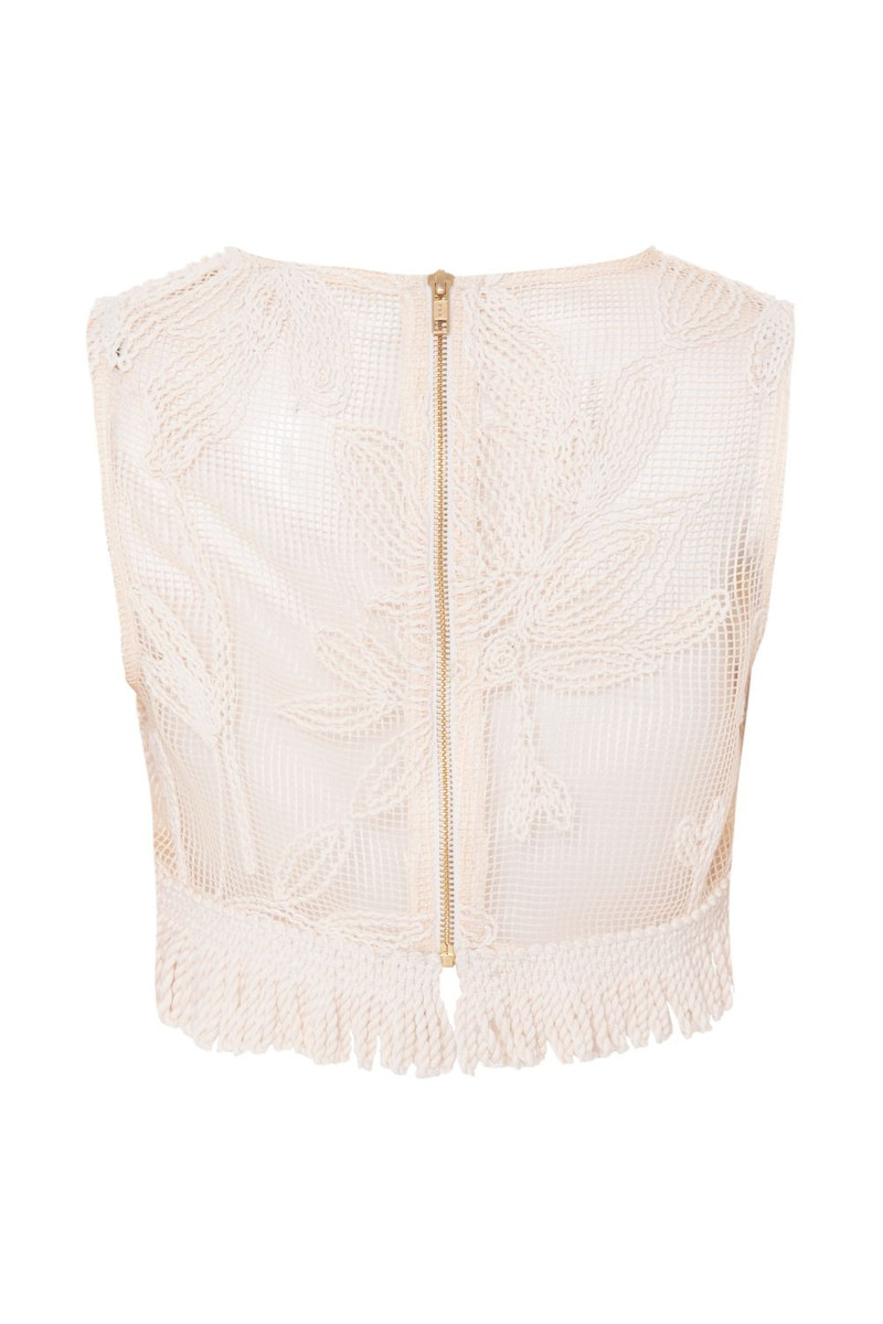 JOY LACE FRINGE TOP 3