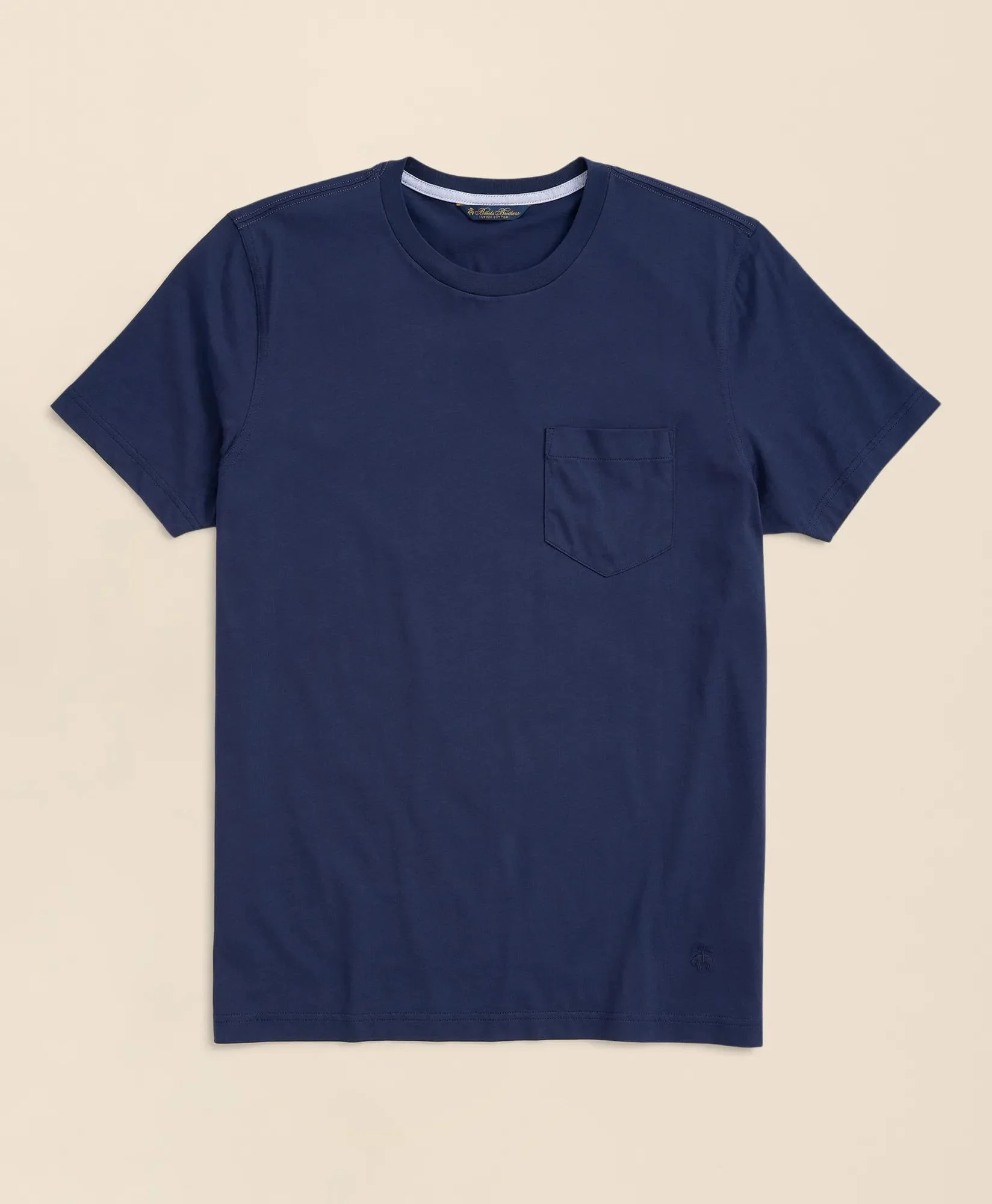 Supima® Cotton Pocket Crewneck T-Shirt - 1