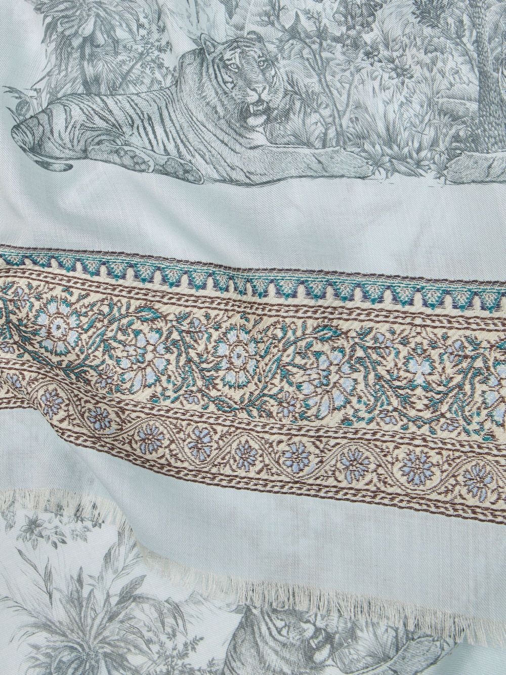 paisley-print scarf - 2