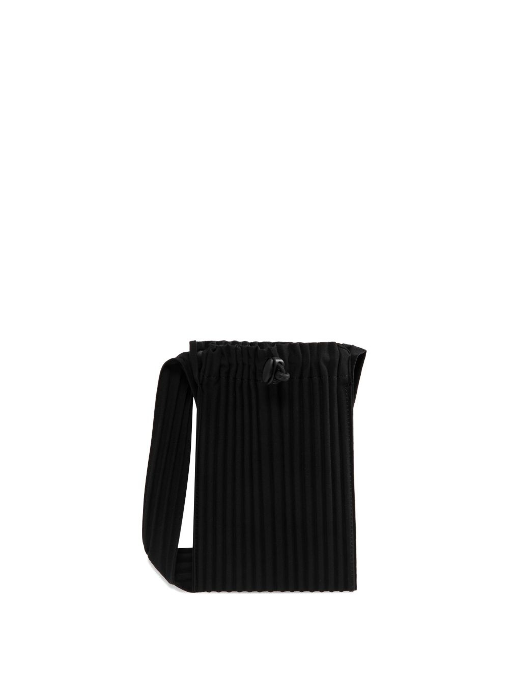 pleated messenger bag - 1