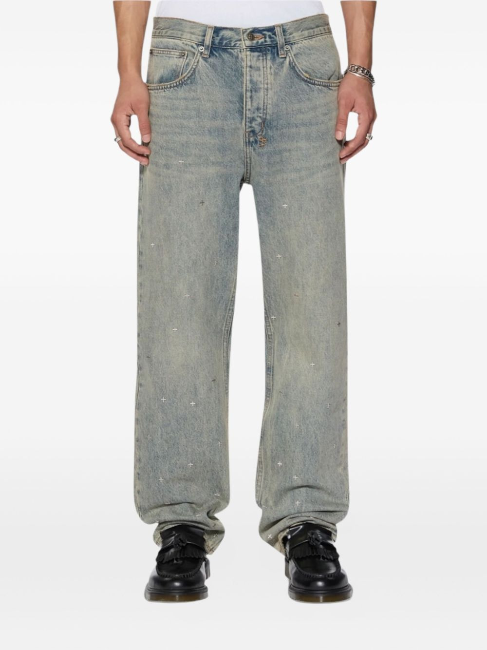 Anti K Stagelight Metalik jeans - 2