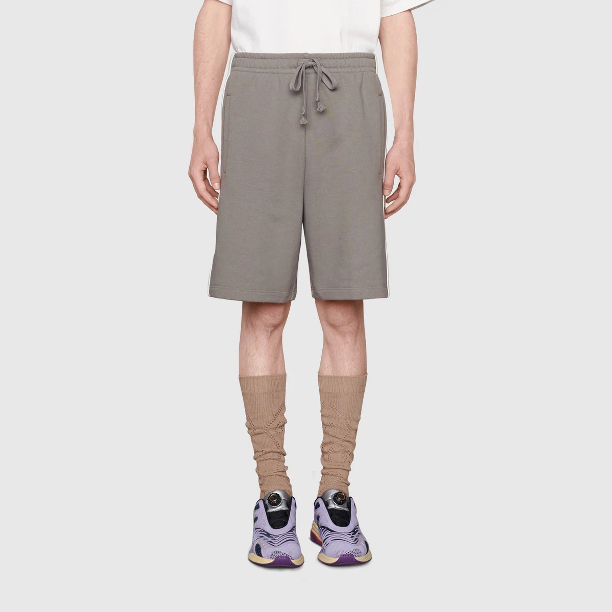 Cotton jersey shorts - 3