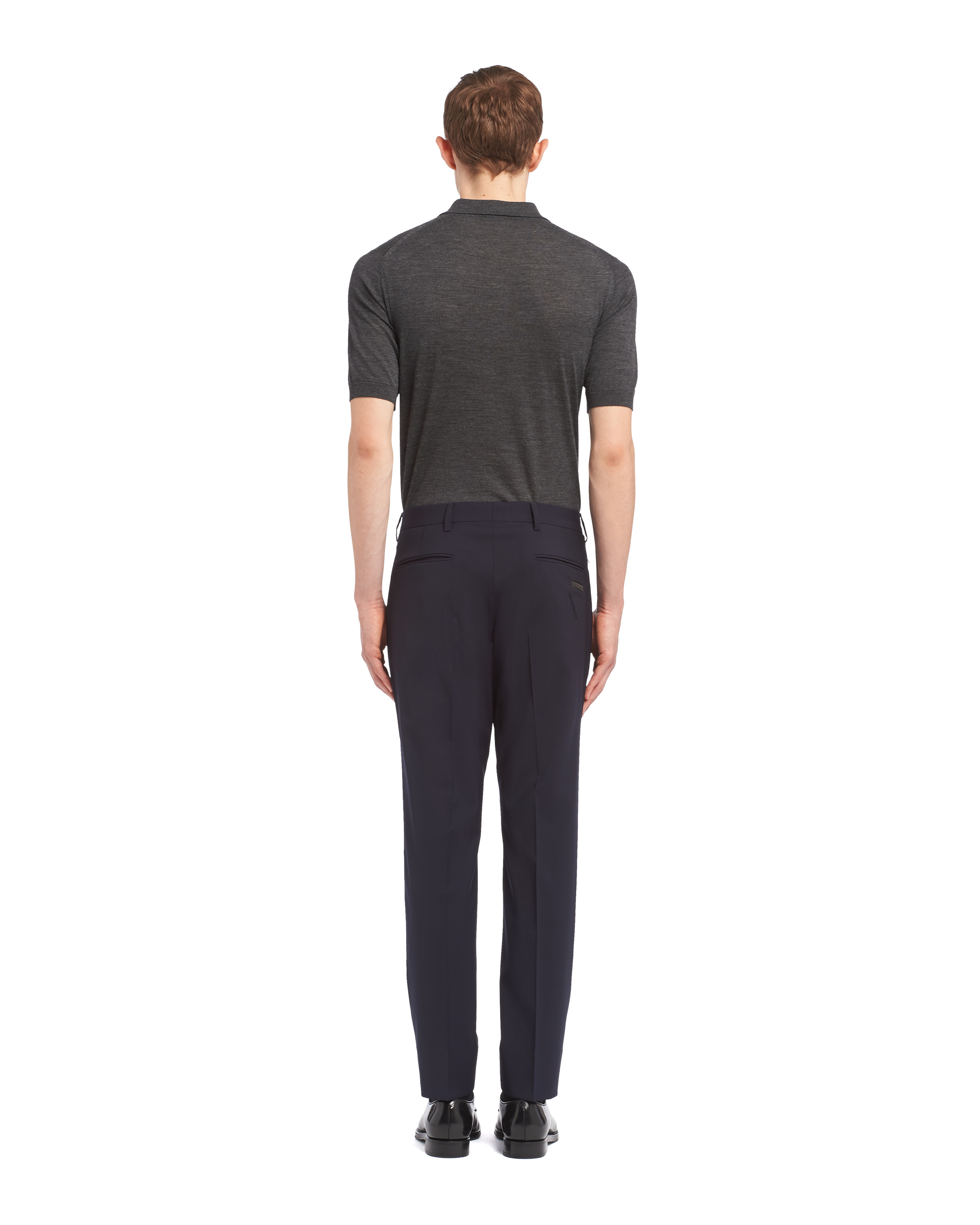 Light stretch wool pants - 4