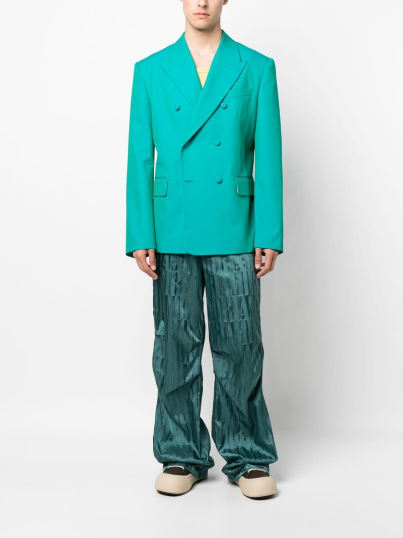 Palm Angels double-breasted blazer outlook