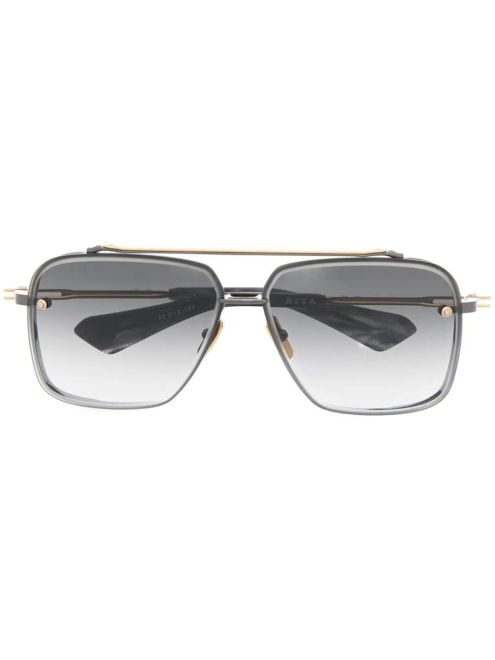 tinted pilot sunglasses - 1