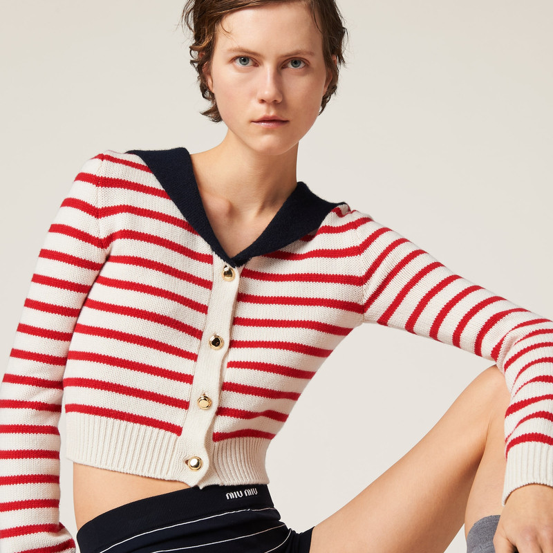 Cashmere knit cardigan 4