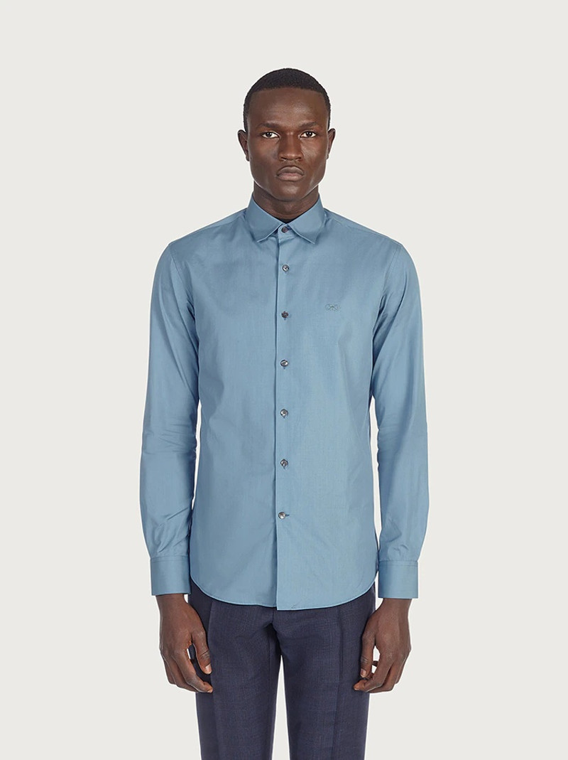FERRAGAMO SPORTY COTTON SHIRT outlook