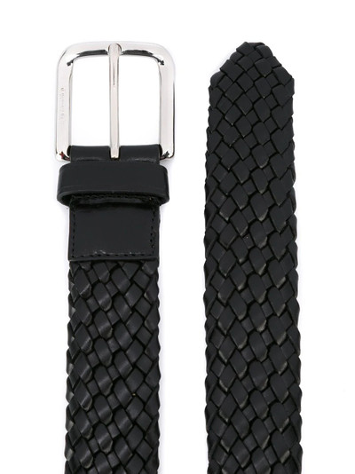 Church's square buckle woven belt outlook