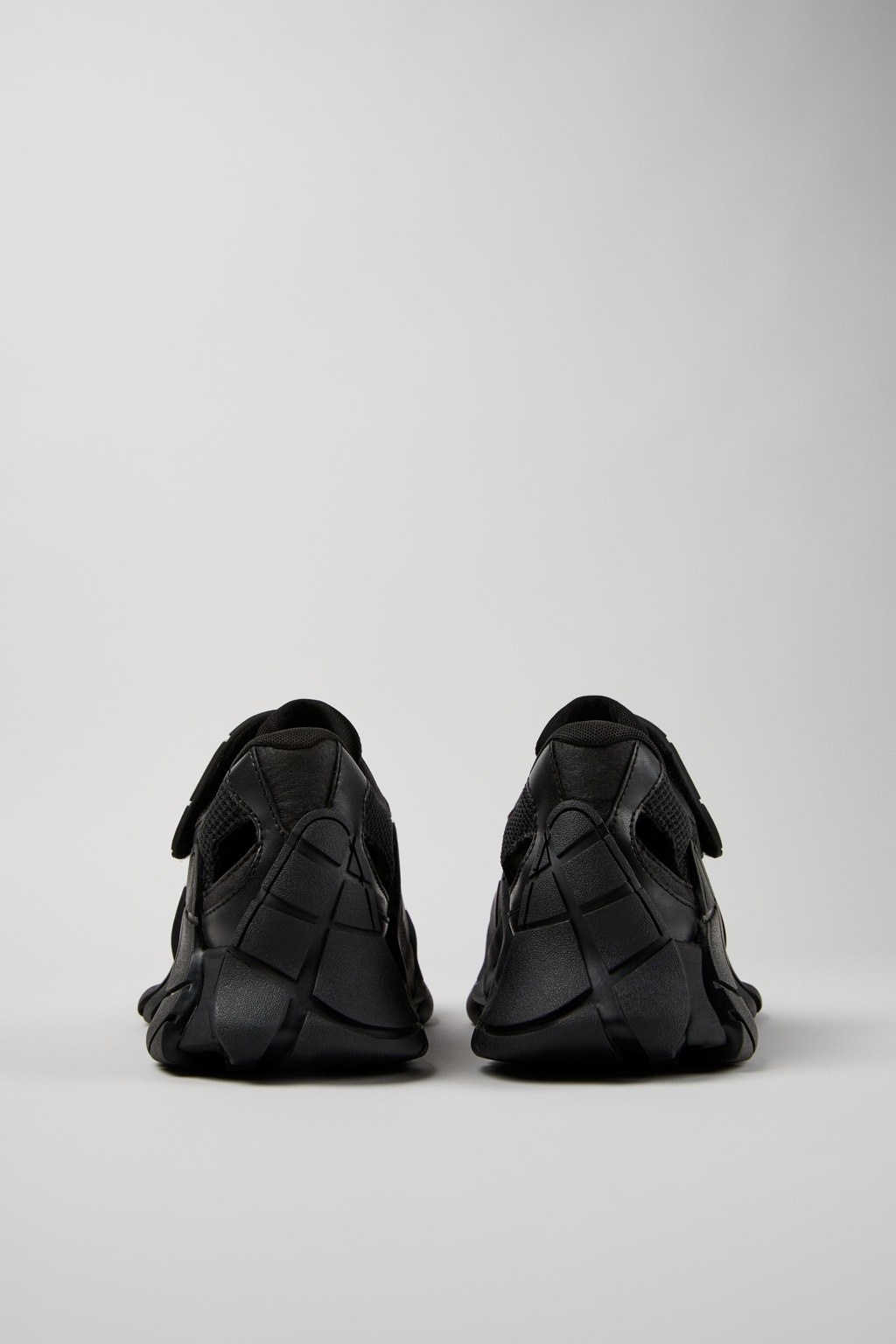 Black Textile Sneakers - 3