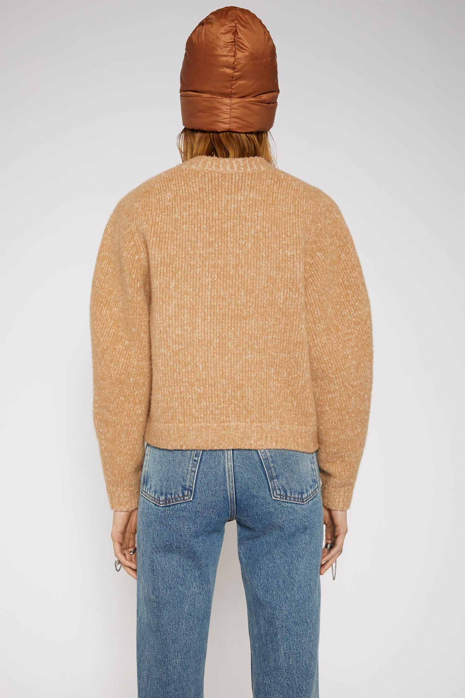 Melange sweater camel/beige - 4