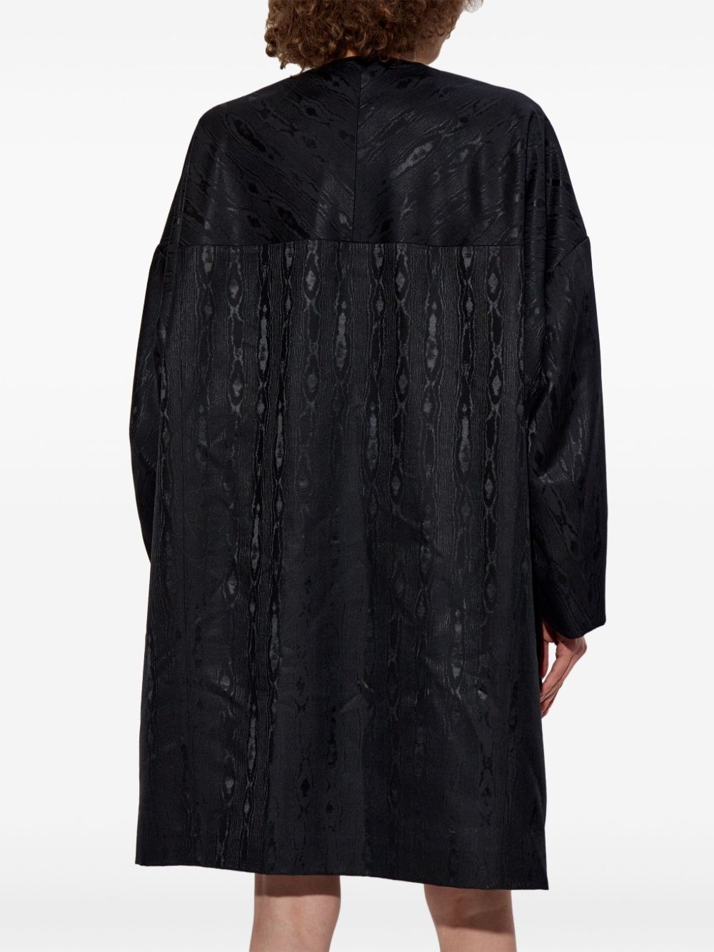 silk-blend coat - 4