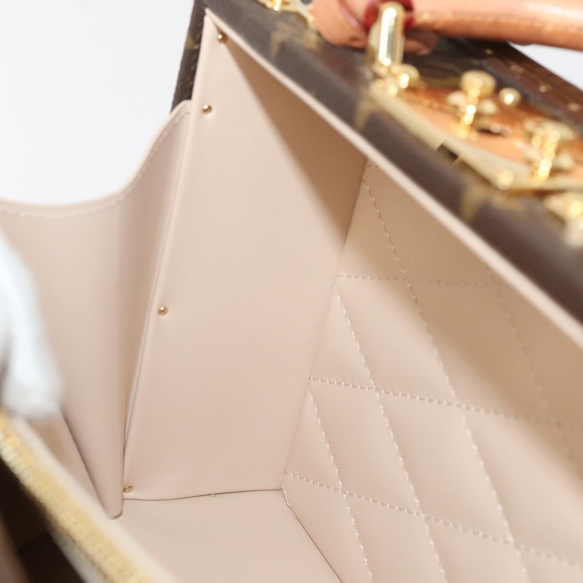 LOUIS VUITTON Monogram Petite Vallees Hand Bag M20468 - 14