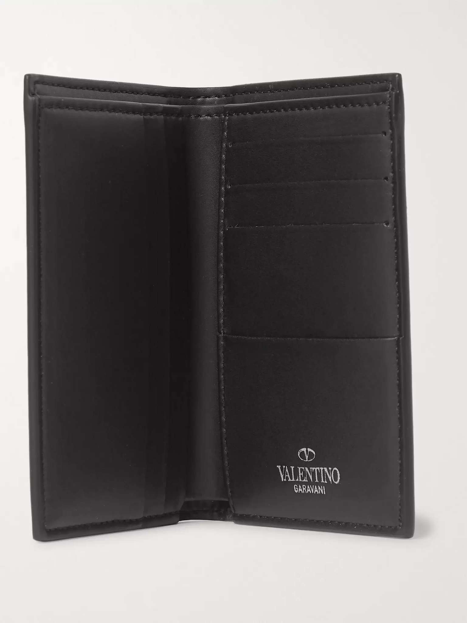 Valentino Garavani Logo-Print Leather Bifold Cardholder - 2