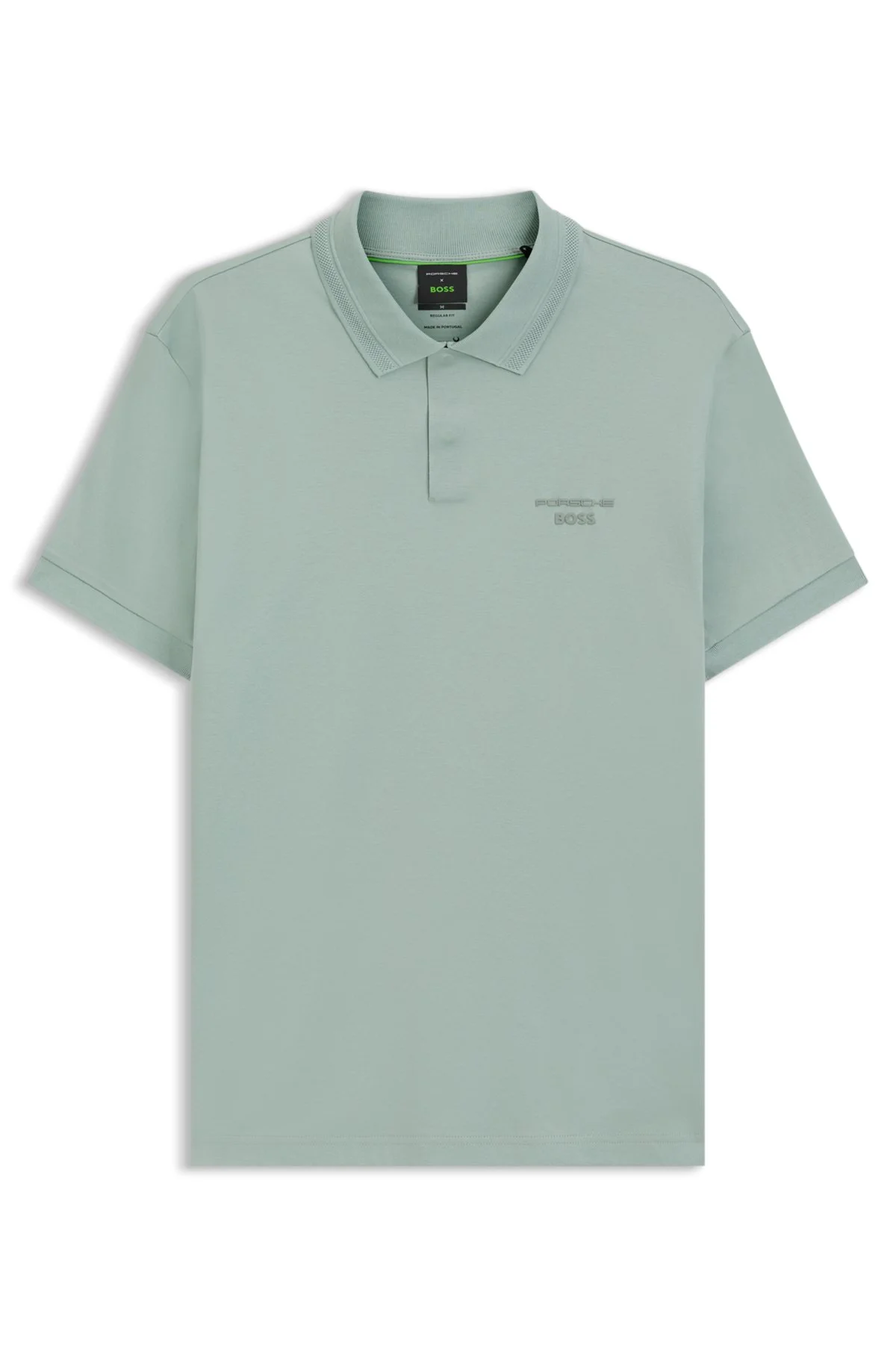 PORSCHE X BOSS POLO SHIRT IN MERCERIZED COTTON - 1