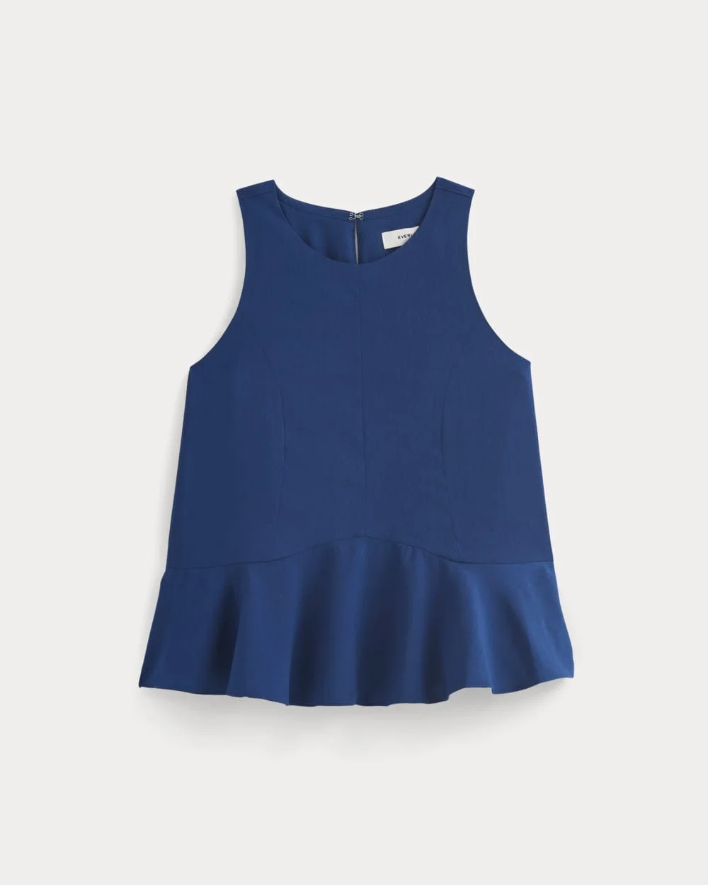 SLEEVELESS PEPLUM TOP - 1