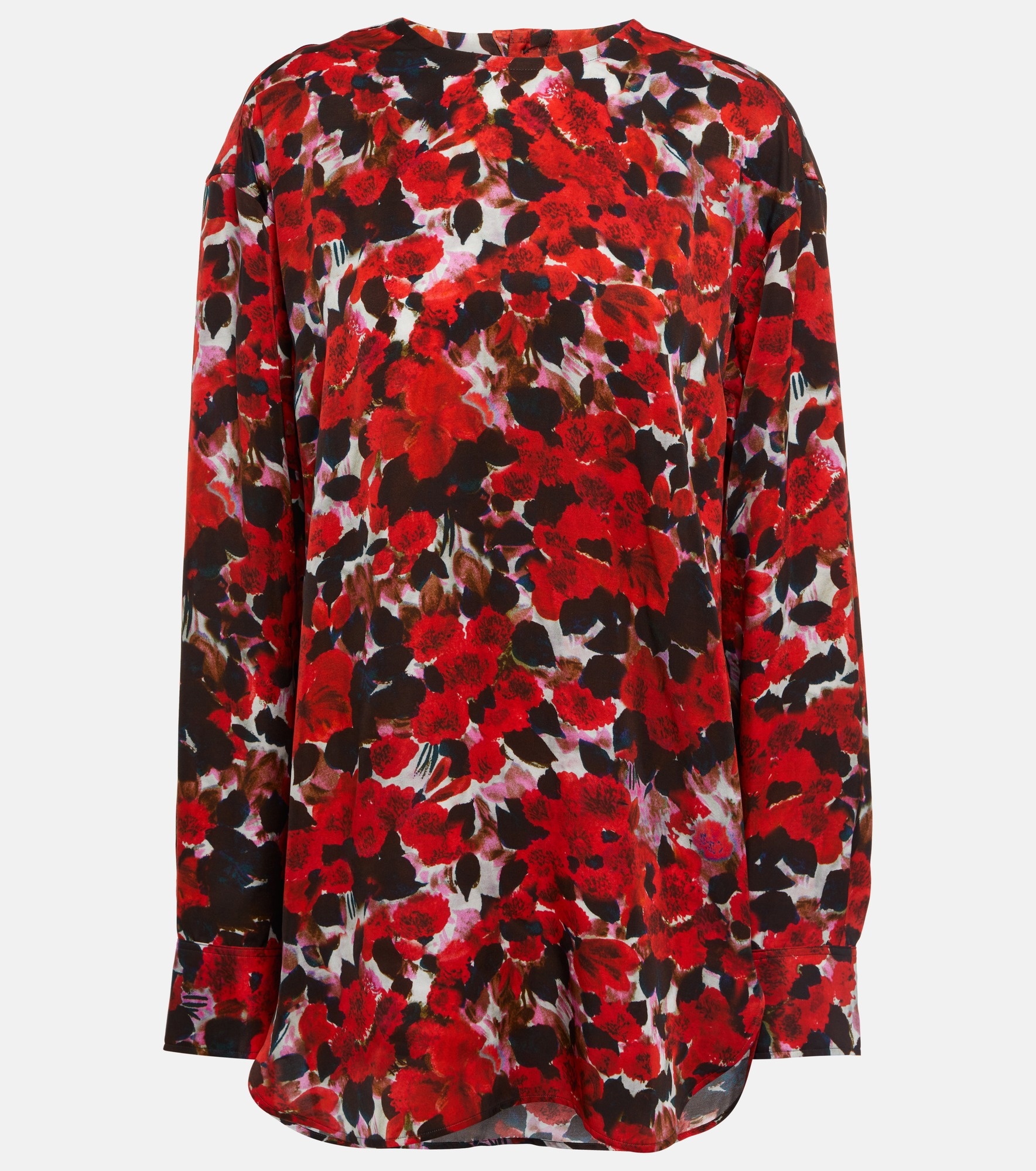 トップス Dries van noten flower print tops Dries Van Noten Beautiful & Colorful Silk Top, 2 Different