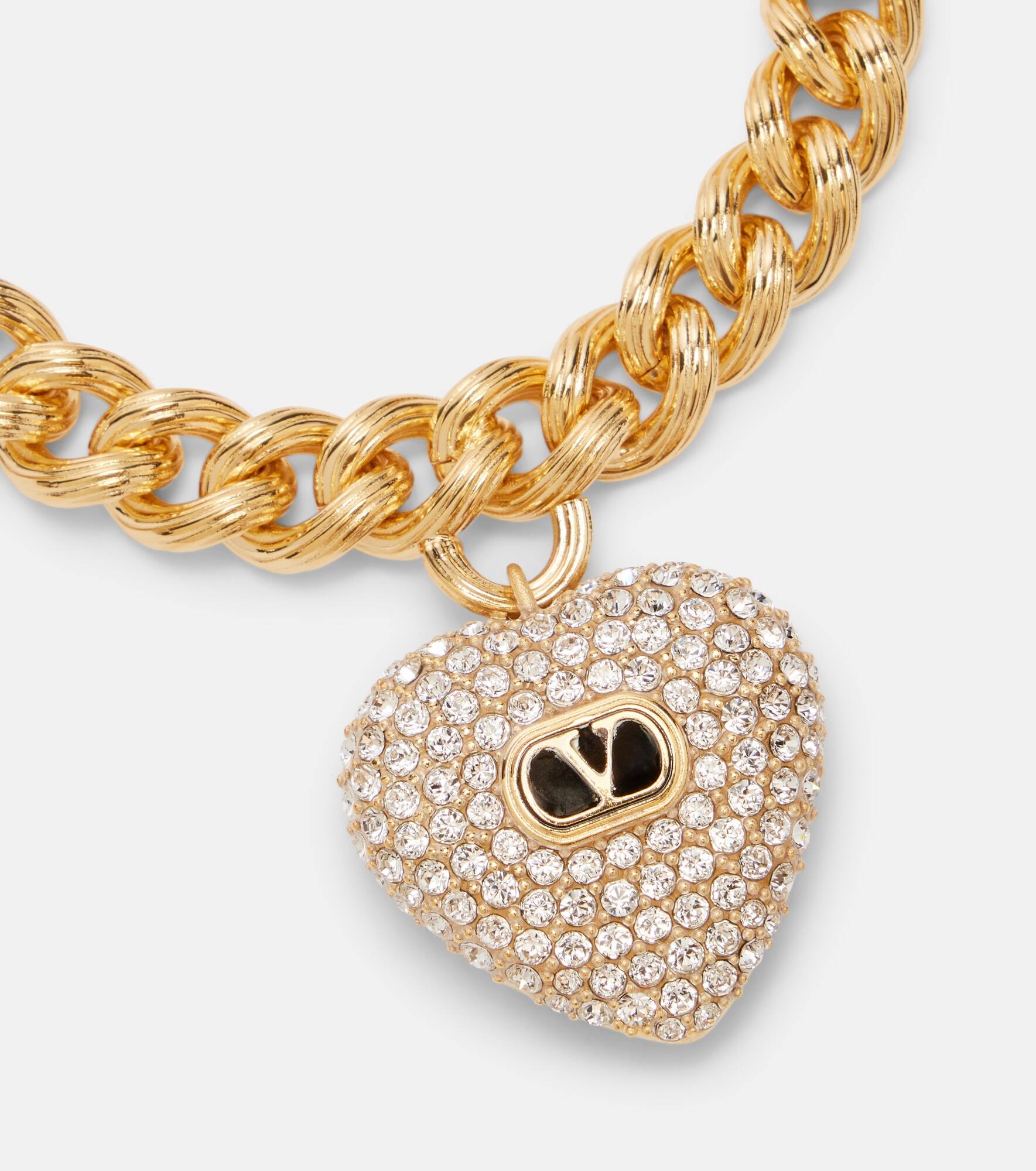 Coeur Royal VLogo charm bracelet - 4