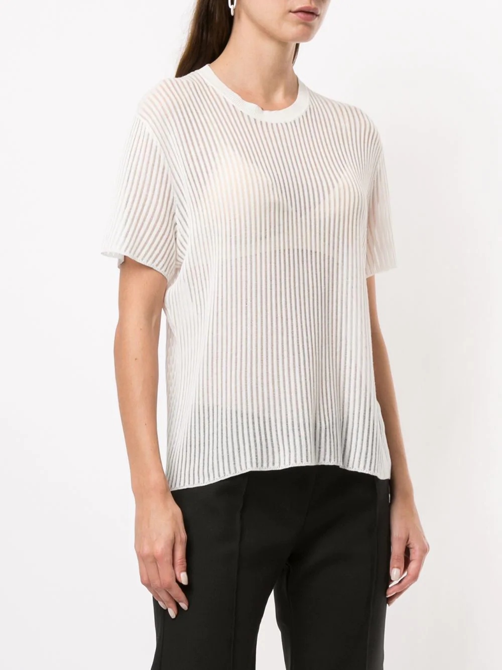 ribbed-knit top - 4