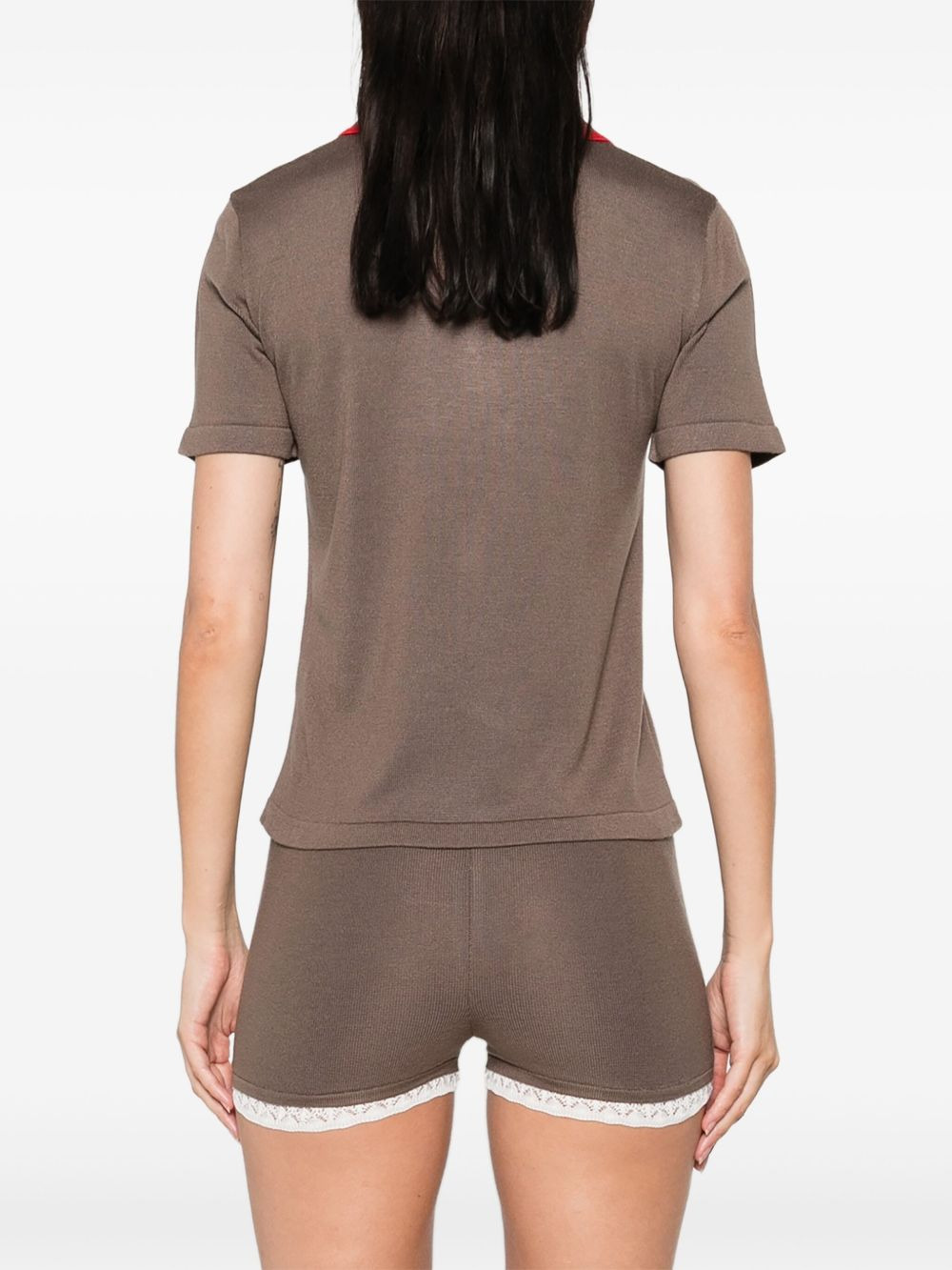 short sleeve polo shirt - 4