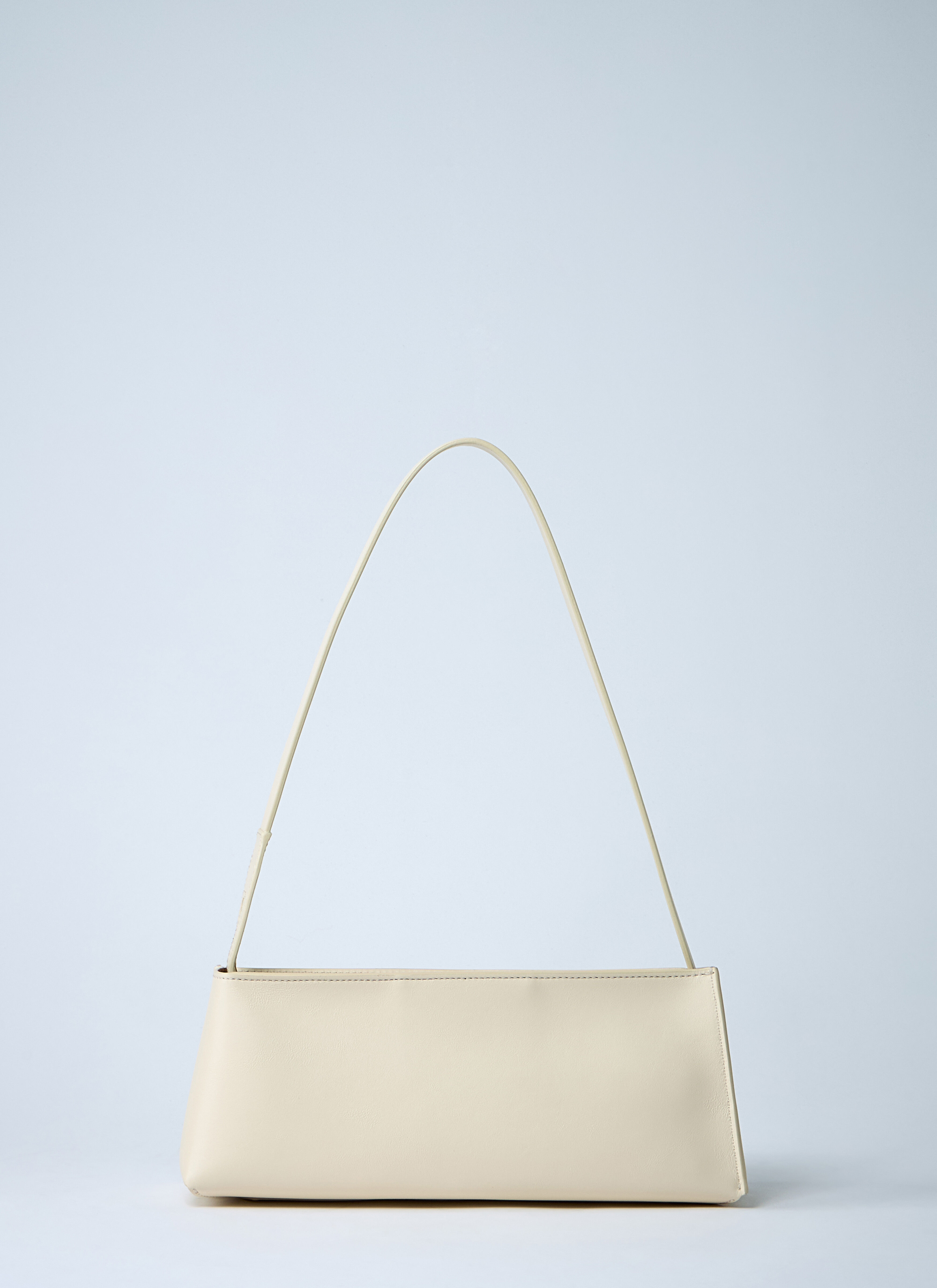 Leather Baguette Musuem Shoulder Bag - 3