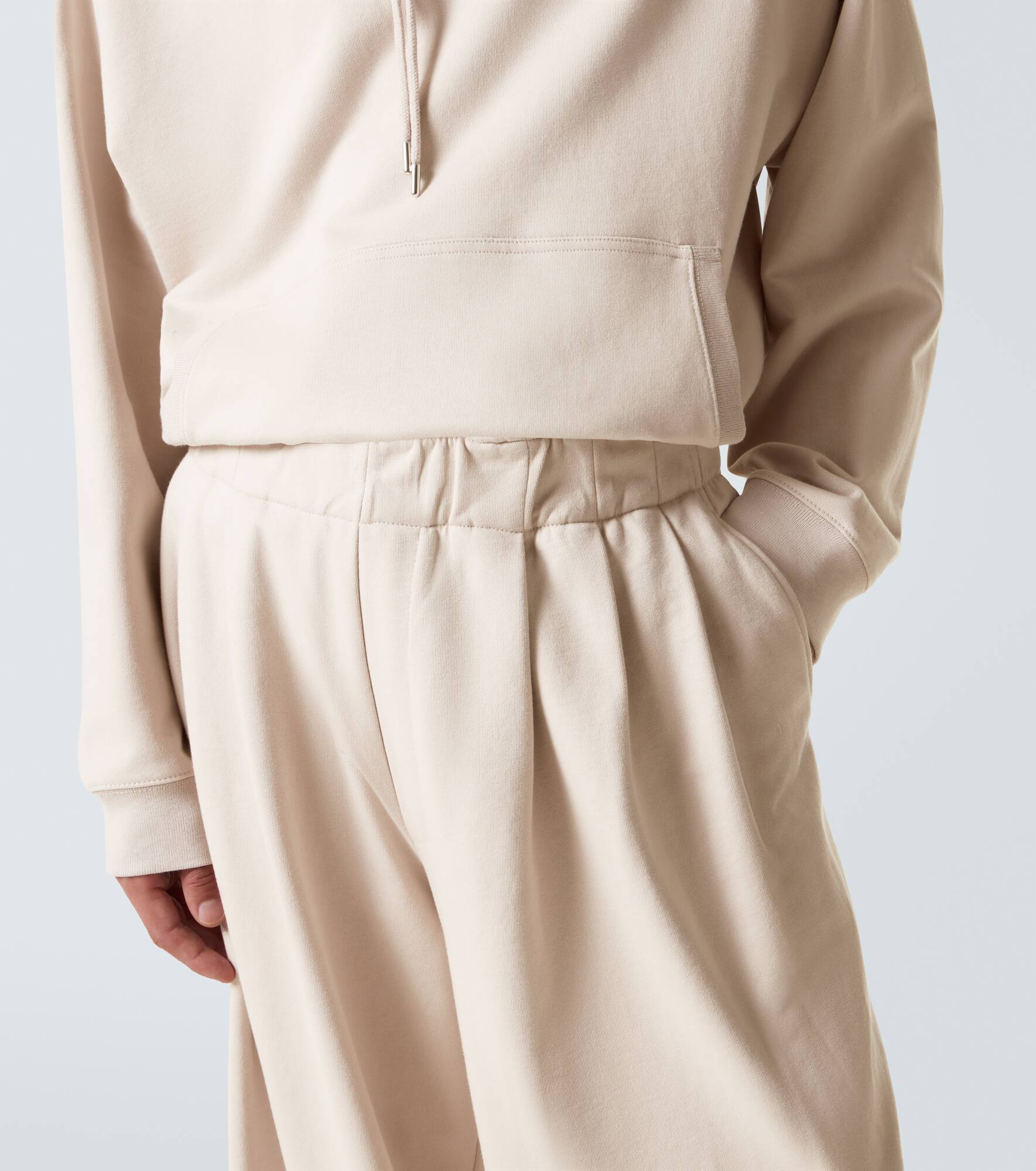 Cotton jersey sweatpants - 5