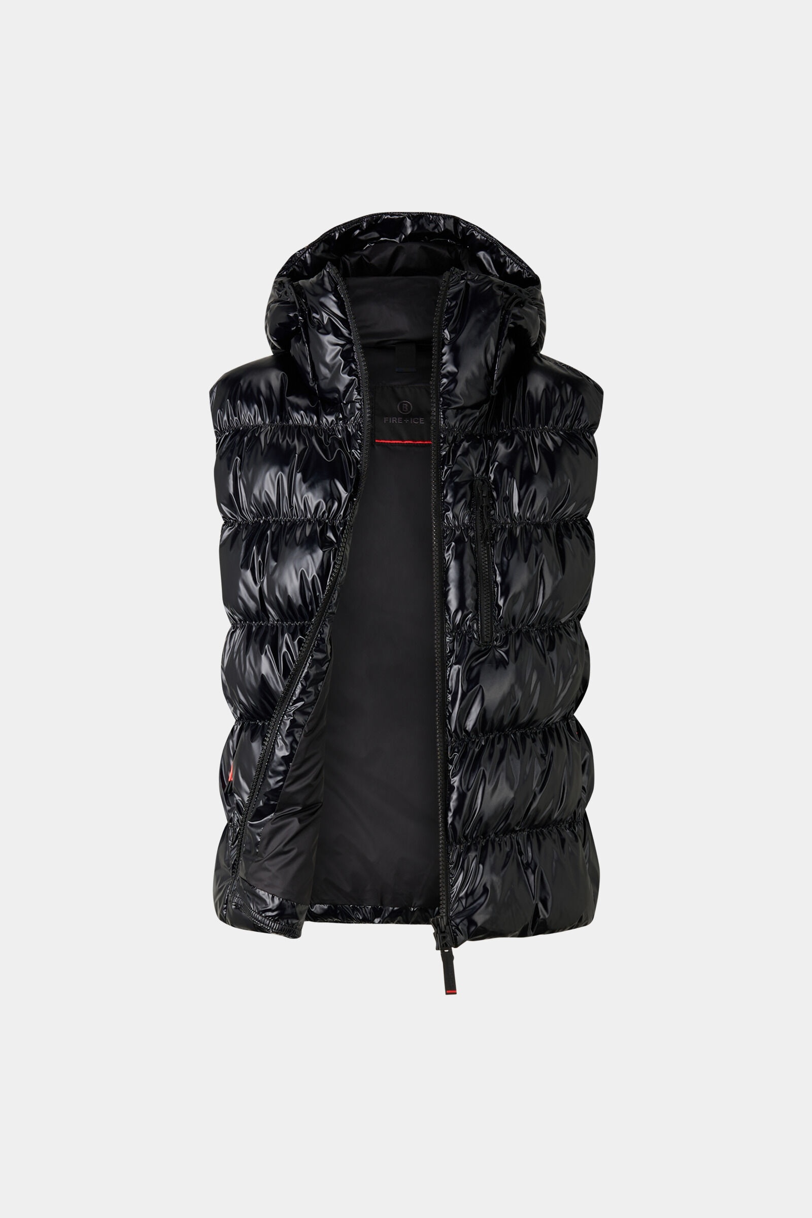 Naima Quilted waistcoat in Black - 8