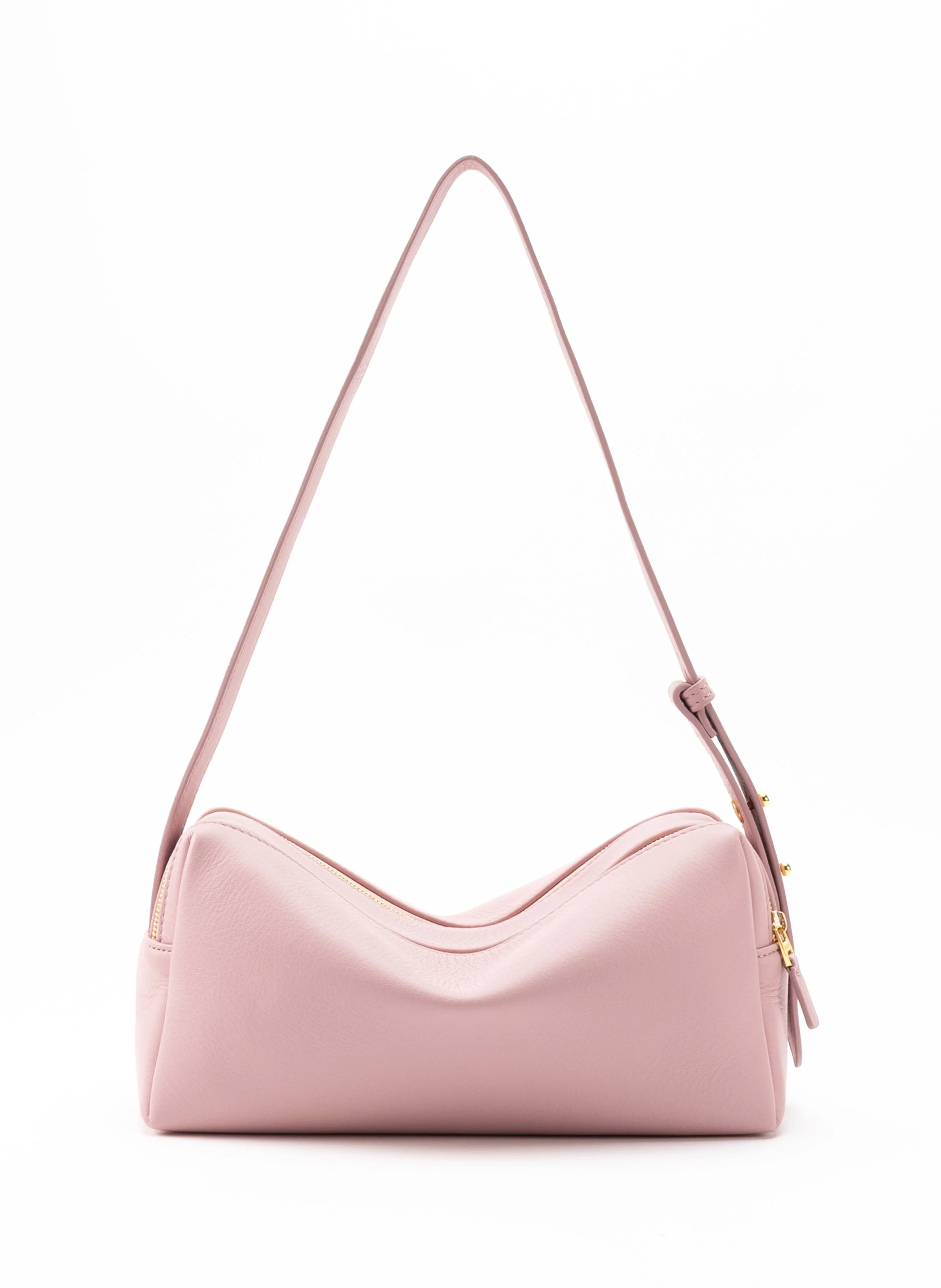 Trousse Pebbled Leather Pink - 1