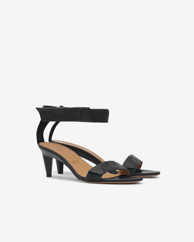 ARELY LEATHER SANDALS - 3